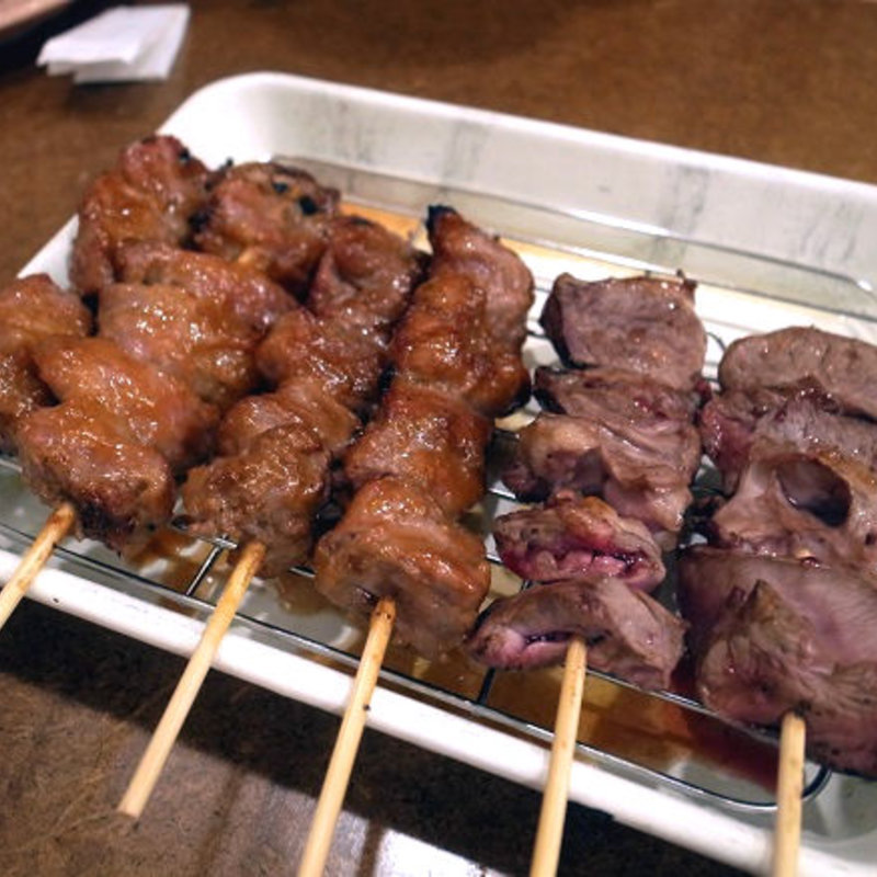 はらみ、かしら、たん(やきとん ひなた 池袋西口店)