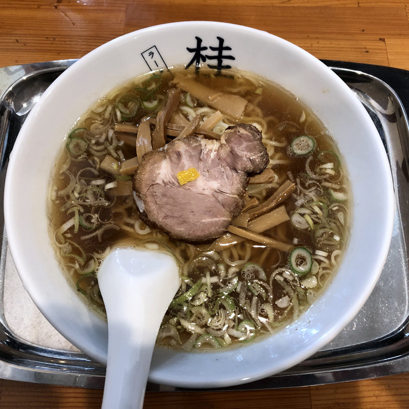 ラーメン小(煮干しだし醤油ラーメン　桂)