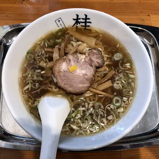 ラーメン小(煮干しだし醤油ラーメン　桂)