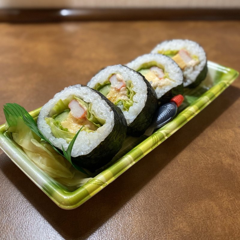 ツナサラダ巻(ハーフ)(寿司丸忠 イオン伊賀上野店)