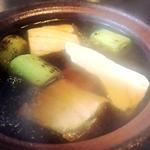 葱鮪(ねぎま)鍋(江戸料理櫻田)