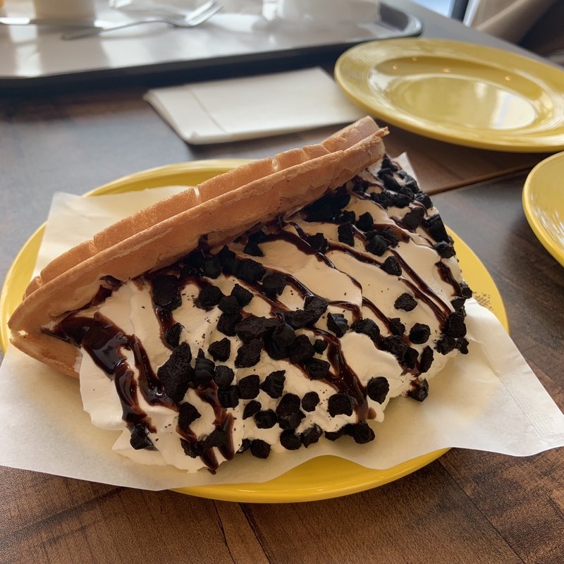 ヌテラワッフル(カフェビンゴ)