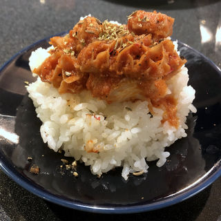 トリッパトマト煮ごはん(Japanese Soba Noodles 蔦)