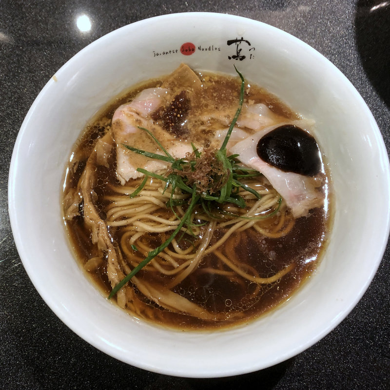 醤油Soba(Japanese Soba Noodles 蔦)