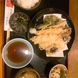 天ぷら定食(屋久島ふるさと市場 島の恵み館 レストラン )