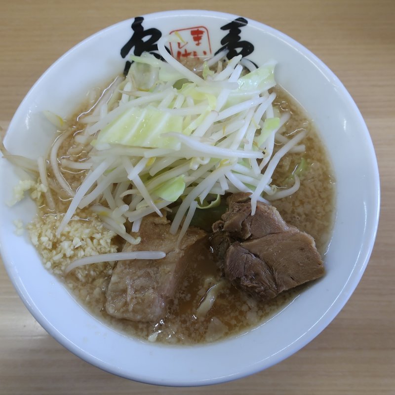 ラーメン(中盛)(島系本店)