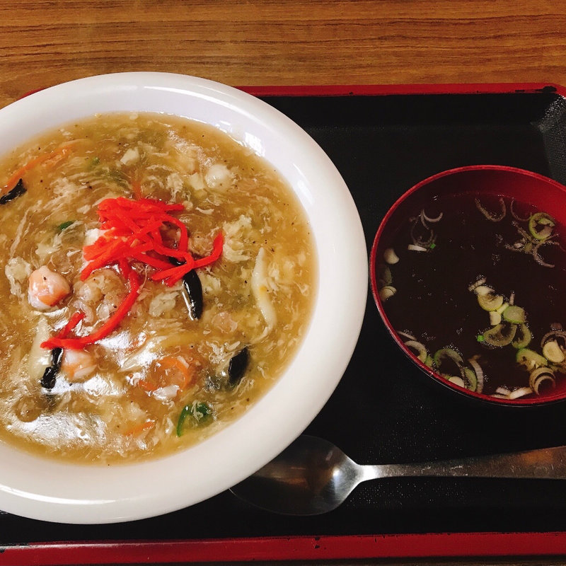 あんかけチャーハン(キラク食堂)