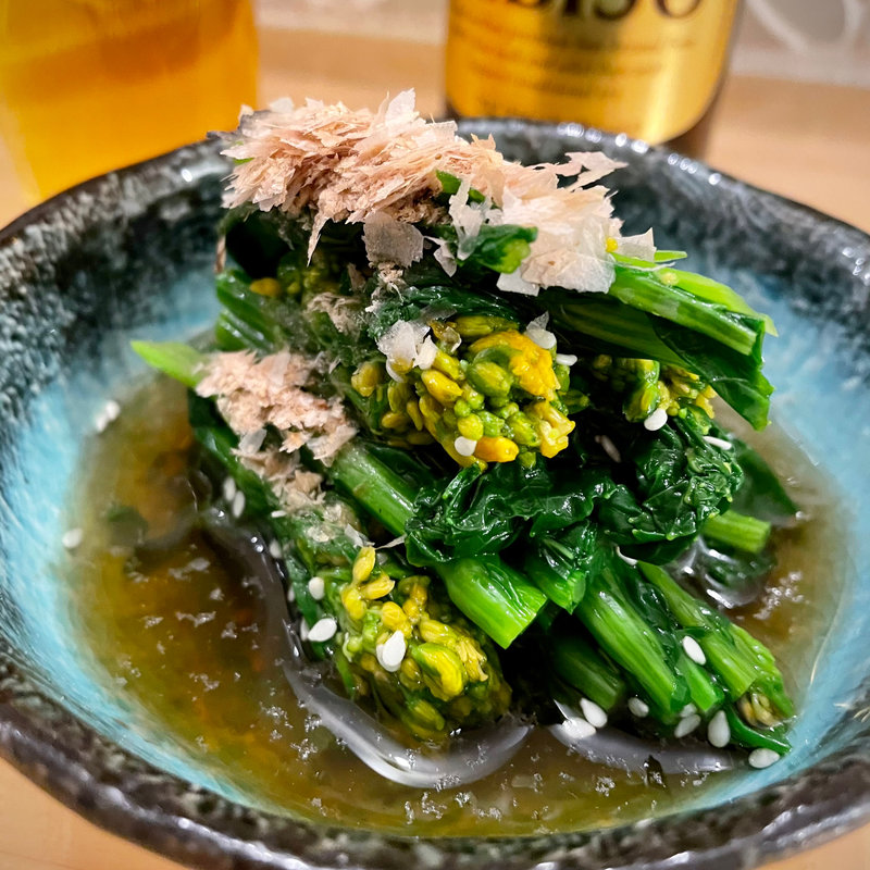 菜の花のおひたし(十香 立呑和バル)