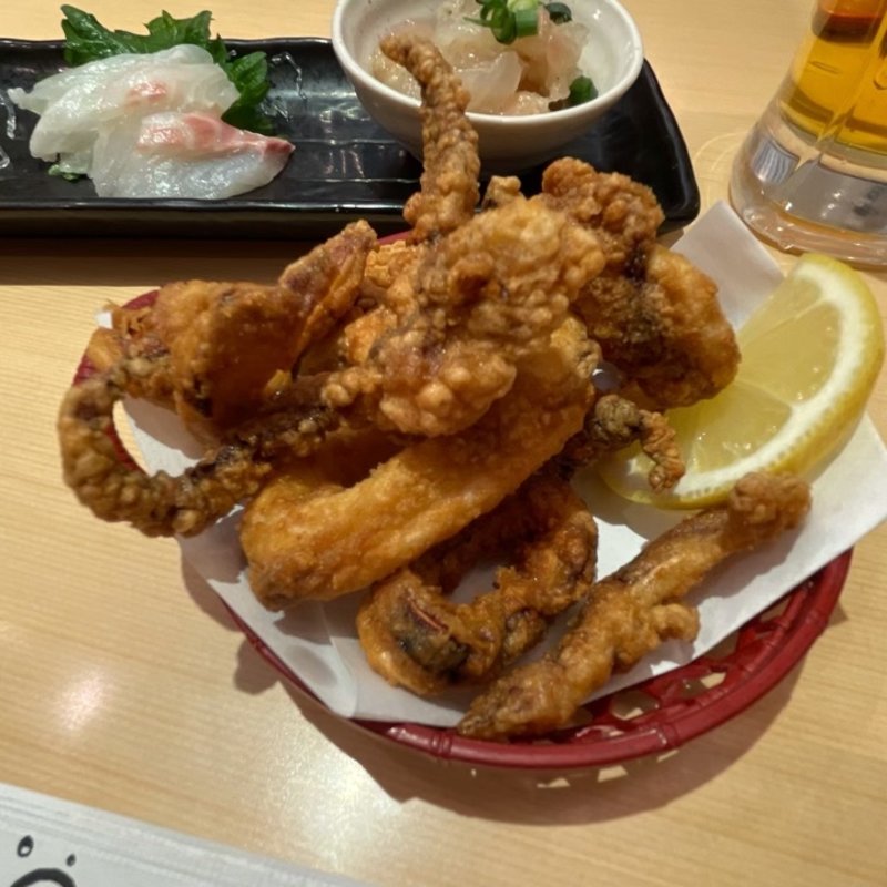 寿司屋のちょい飲みセット(神奈川回転寿司 二代目ぐるめ亭 港南台バーズ店)