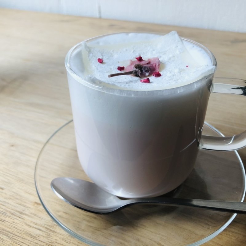 桜ラテ(カフェウォール)