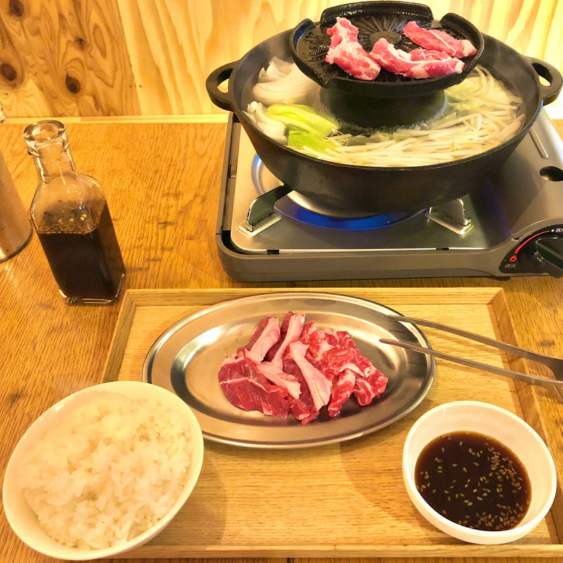 ジンギスカン定食(羊のロッヂ 〜I Lamb You〜)