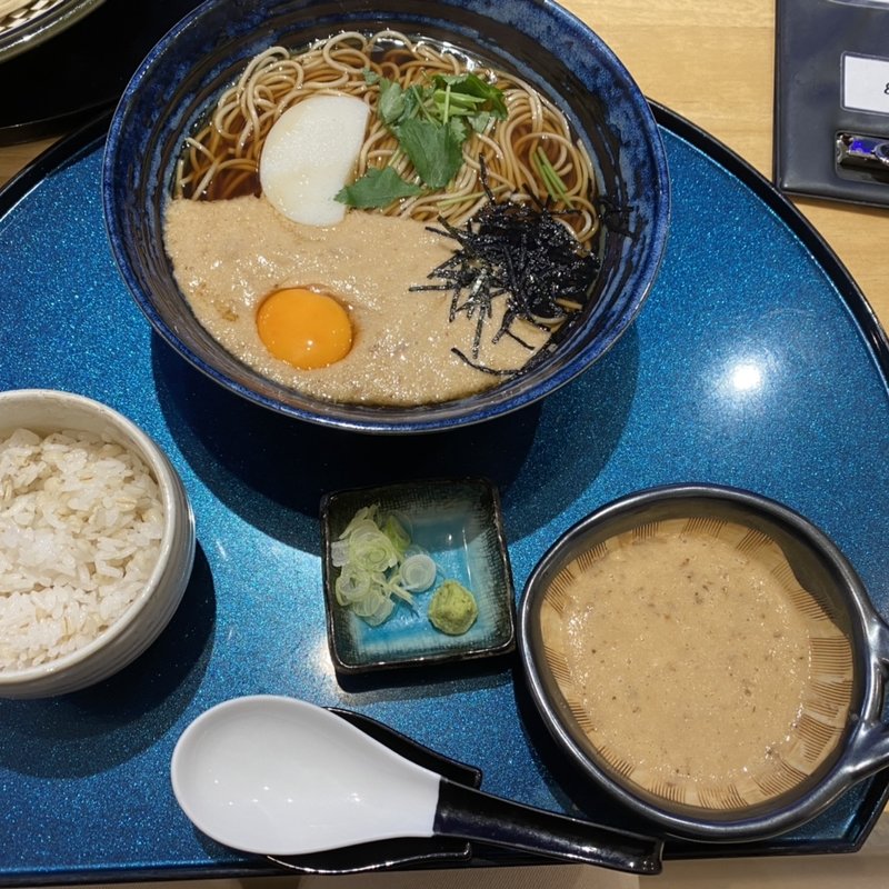 じねんじょとろろ蕎麦御膳（温）(じねんじょ蕎麦　箱根　九十九)