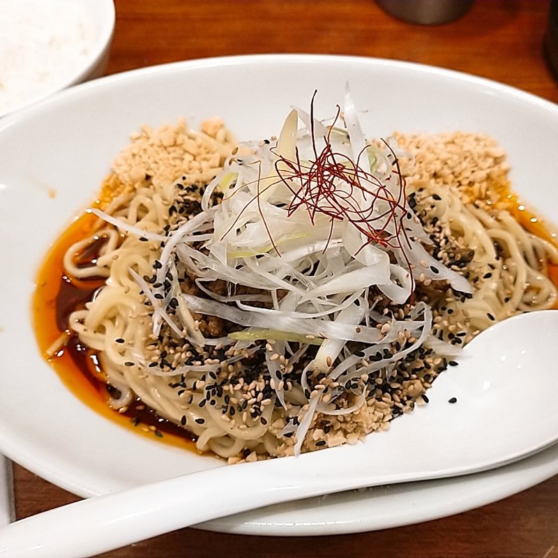 汁なし担々麺(SHIBIRE NOODLE 蝋燭屋)