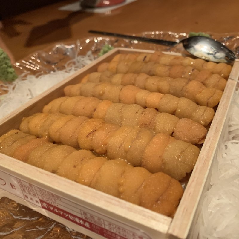 雲丹箱盛(すし処魚しん )