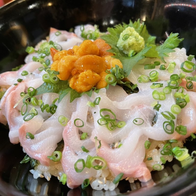 アブラボウズ丼(魚食堂 きてれつ)