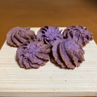 紫芋のクッキー(菓子屋 シルシ)