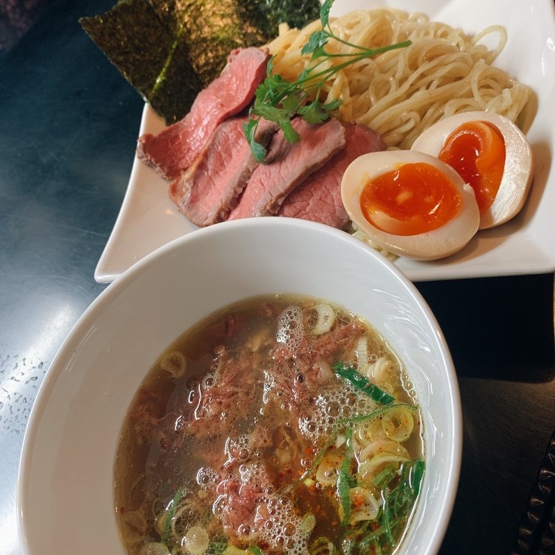 贅沢焼牛つけ麺(牛骨らぁ麺 マタドール 本店)