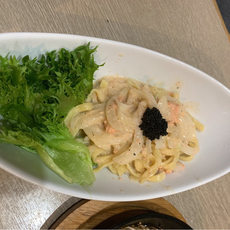 明太子パスタ(家庭料理えんや本店)