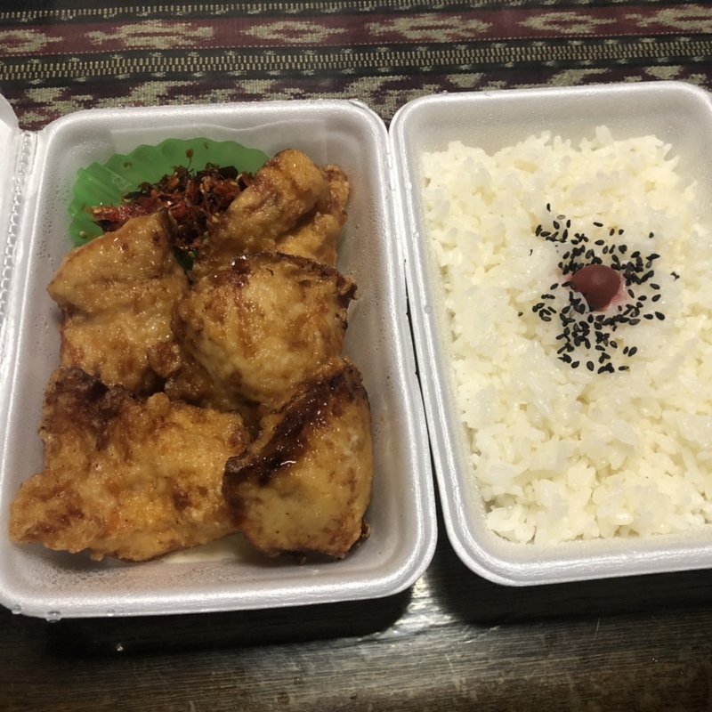 むね弁当（しょうゆダレからあげ5個入り）(おっちゃん秘伝のからあげ家)