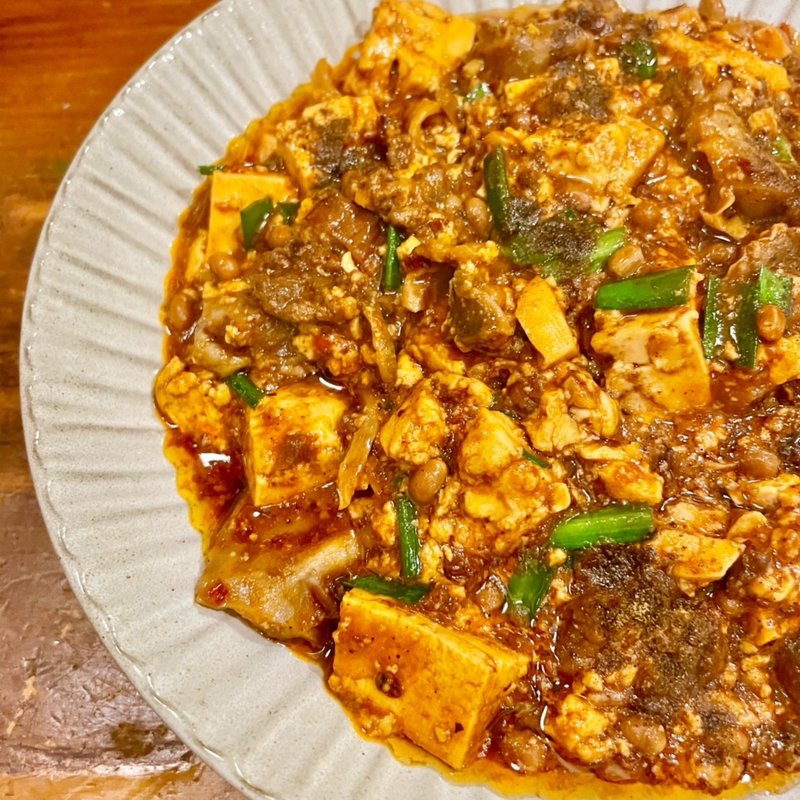 親分風麻婆豆腐(大衆食堂 ヒザコシ)