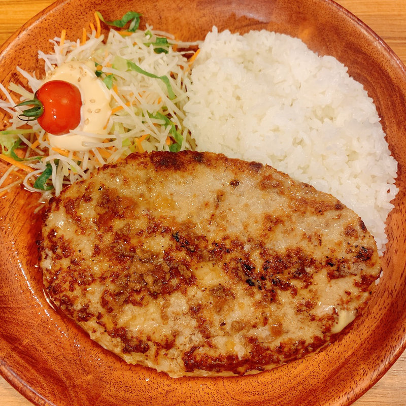 レギュラーバーグディッシュ(びっくりドンキー関町店)