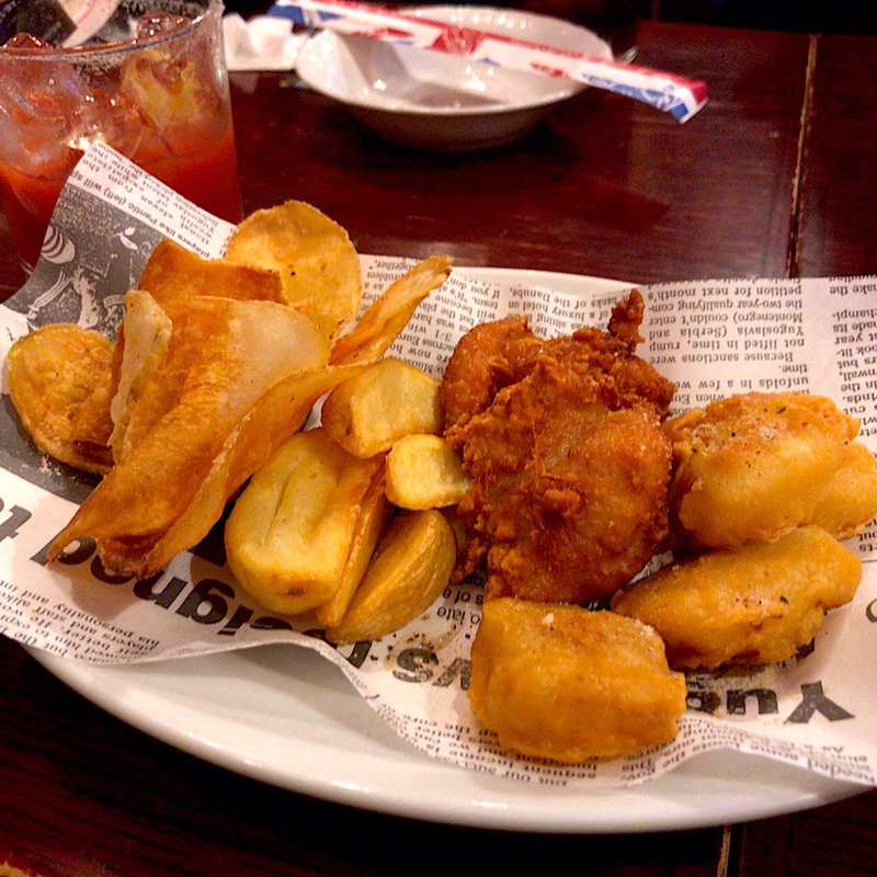 揚げ物盛り合わせ(HUB 仙台名掛丁店 )