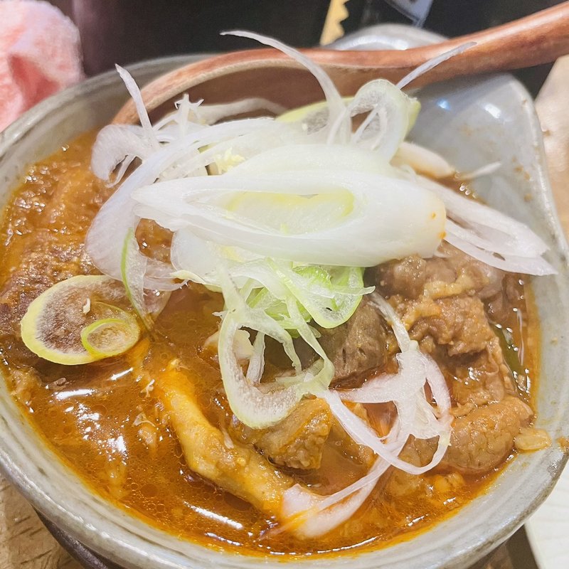 辛味噌煮込み(もつ焼 煮込み ヤリキ 上野総本店)