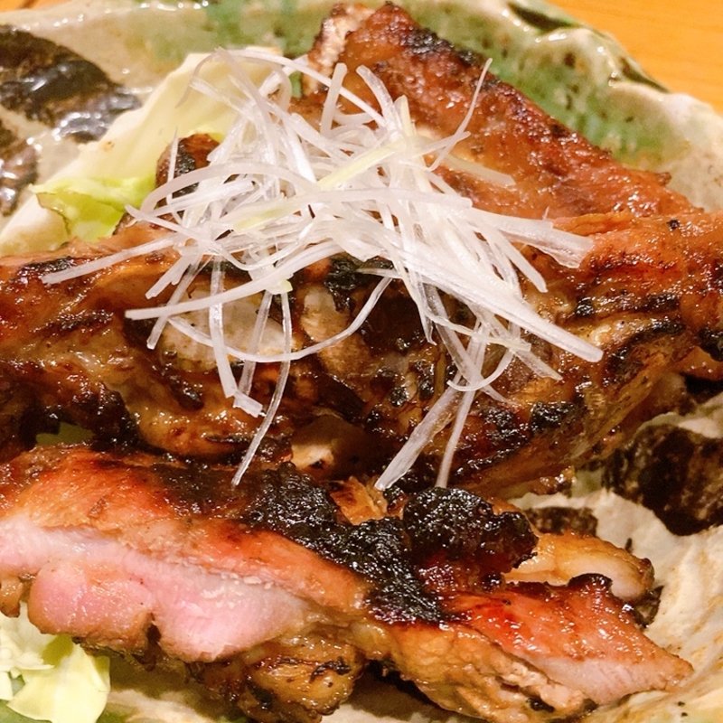 豚スペアリブ炭火焼き(炭火と魚菜 伝助)