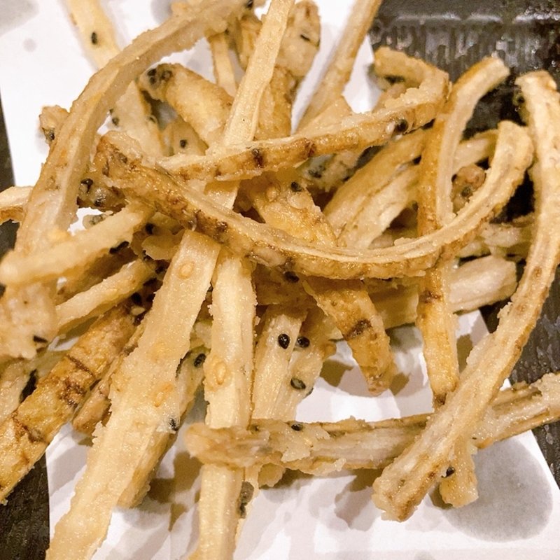 ごぼうポッキー(炭火と魚菜 伝助)