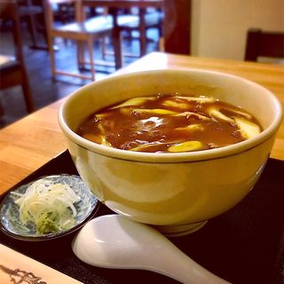 カレー南蛮そば(そば処 関やど)