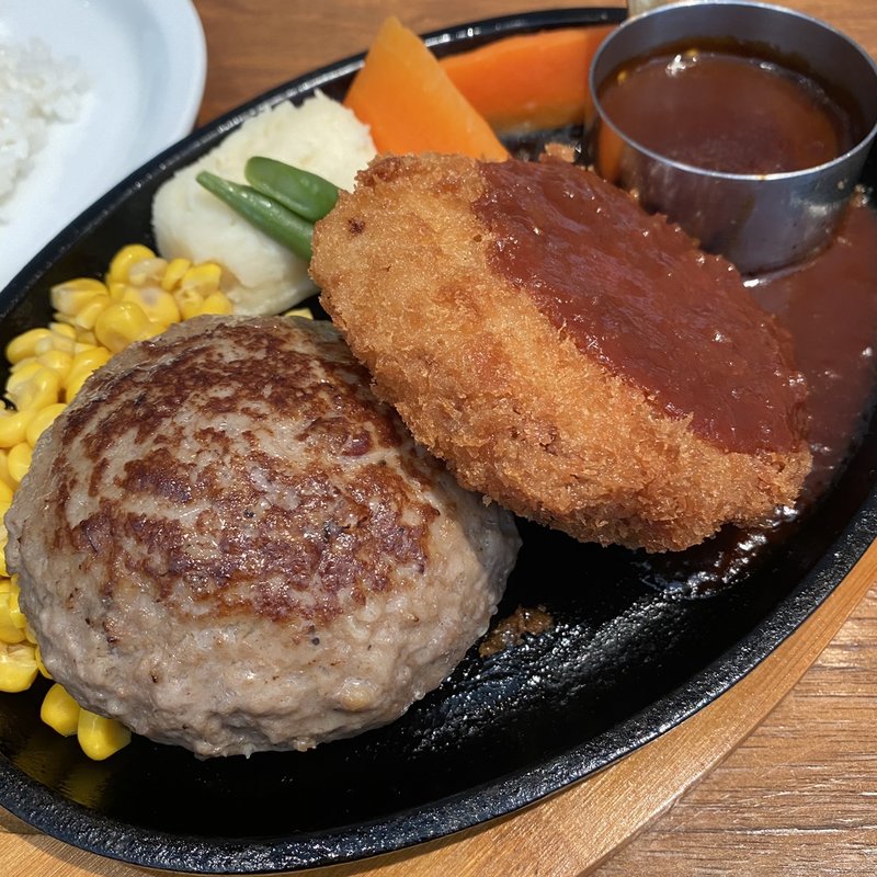 ハンバーグ&大宮メンチカツ(グリル大宮)