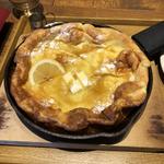 信州ミルクのパンケーキ(上高地あずさ珈琲 加古川店)