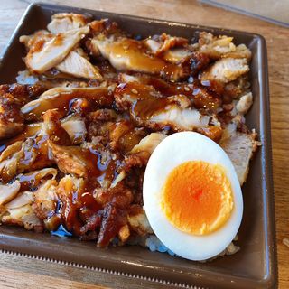 甘辛ダレで食べる鶏めし(セブン-イレブン 台東浅草橋3丁目店)