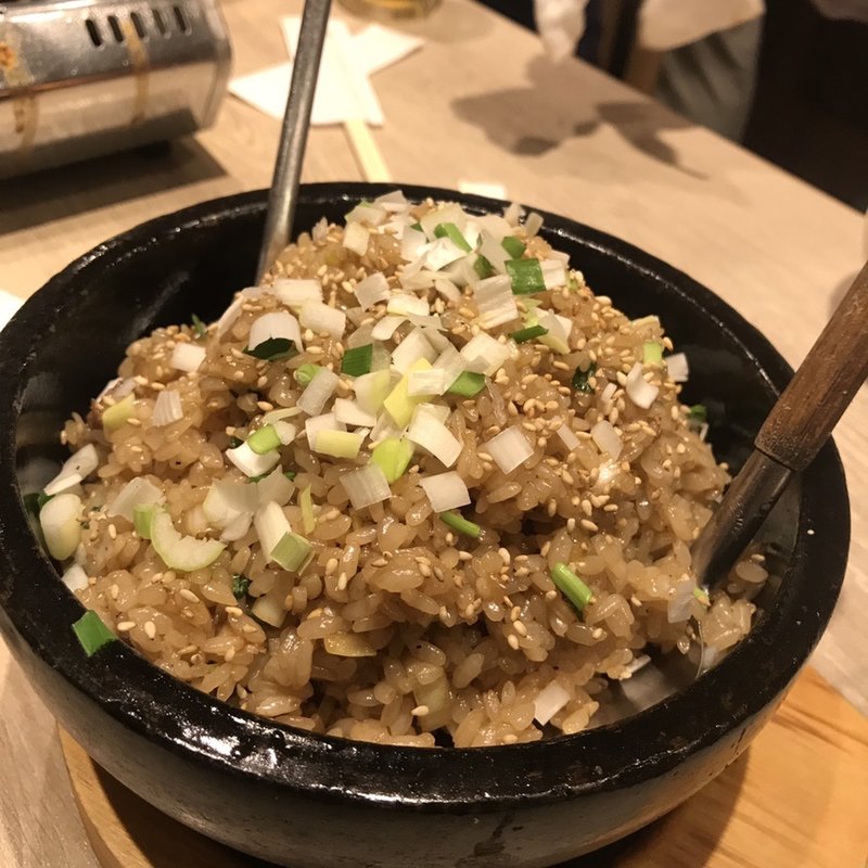 肉めし(焼肉はやみ)