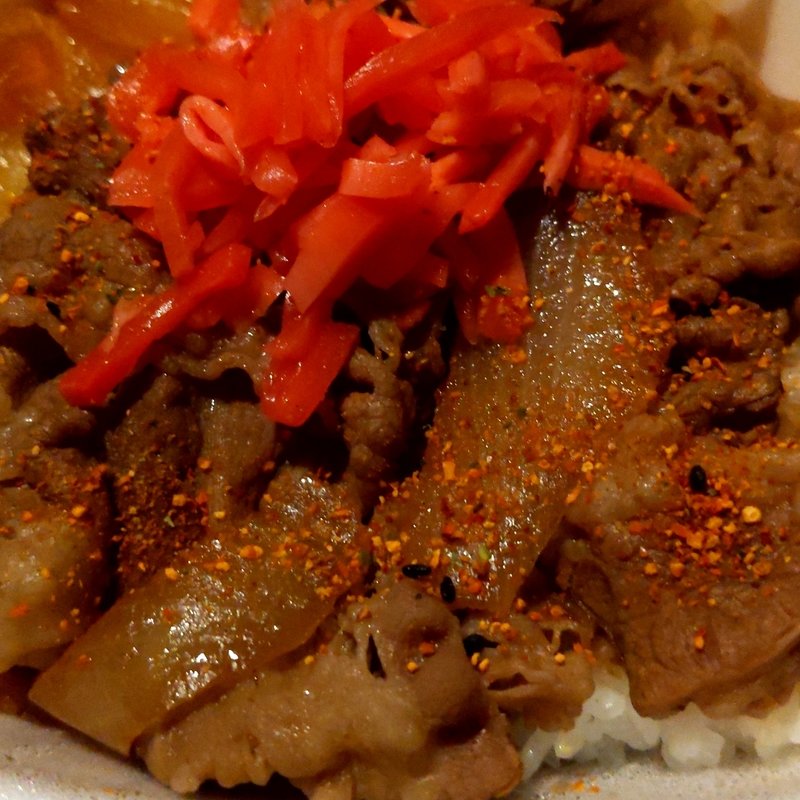 牛丼　小　つゆだく(吉野家)