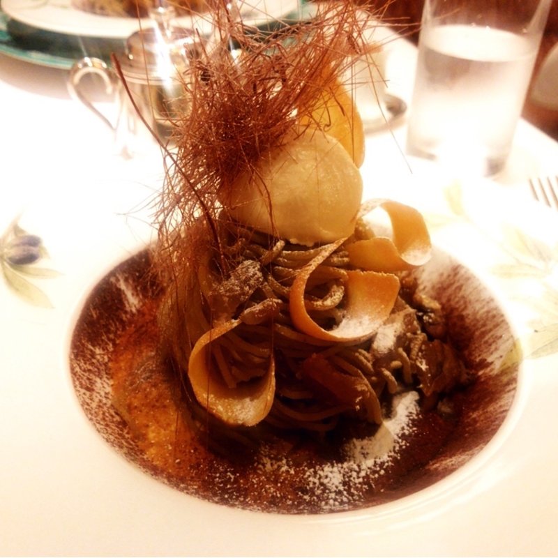 モンブラン(銀座 ぶどうの木)