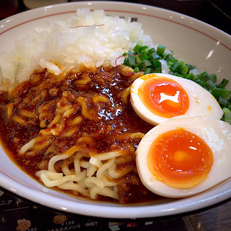 しびれ麻辣油そば＋煮玉子(はてな 河原町店 )