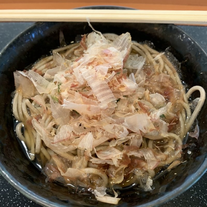 かけそば(今庄そば 福井駅構内 )