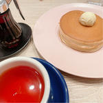ミルフィーユパンケーキのモーニング(ベルヴィル（belle ville) ホワイティうめだ店)
