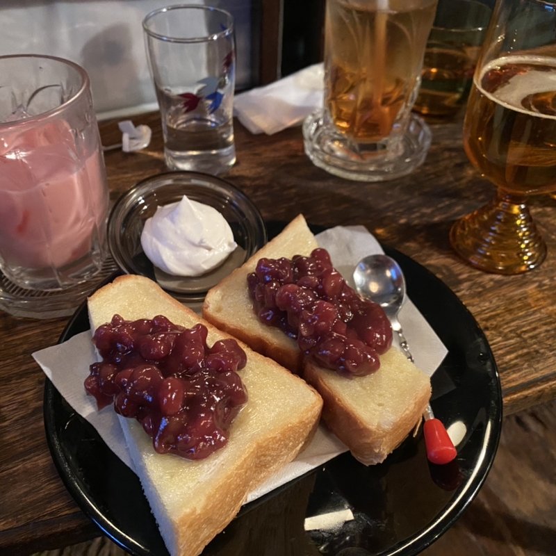 あんトースト(jazz喫茶　マサコ)
