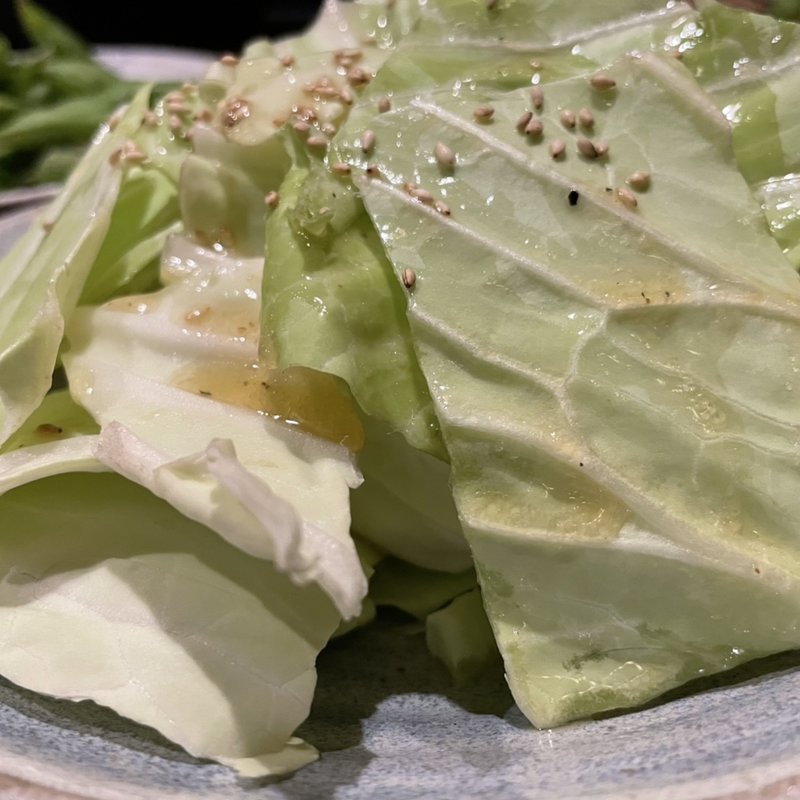ごま塩キャベツ(白木屋 小山西口駅前店 )