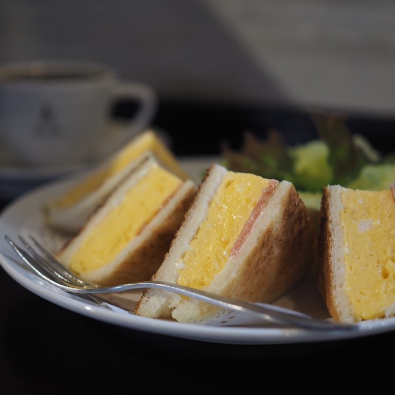 タマゴサンドセット(Tettoh Coffee （テットウコーヒー）)