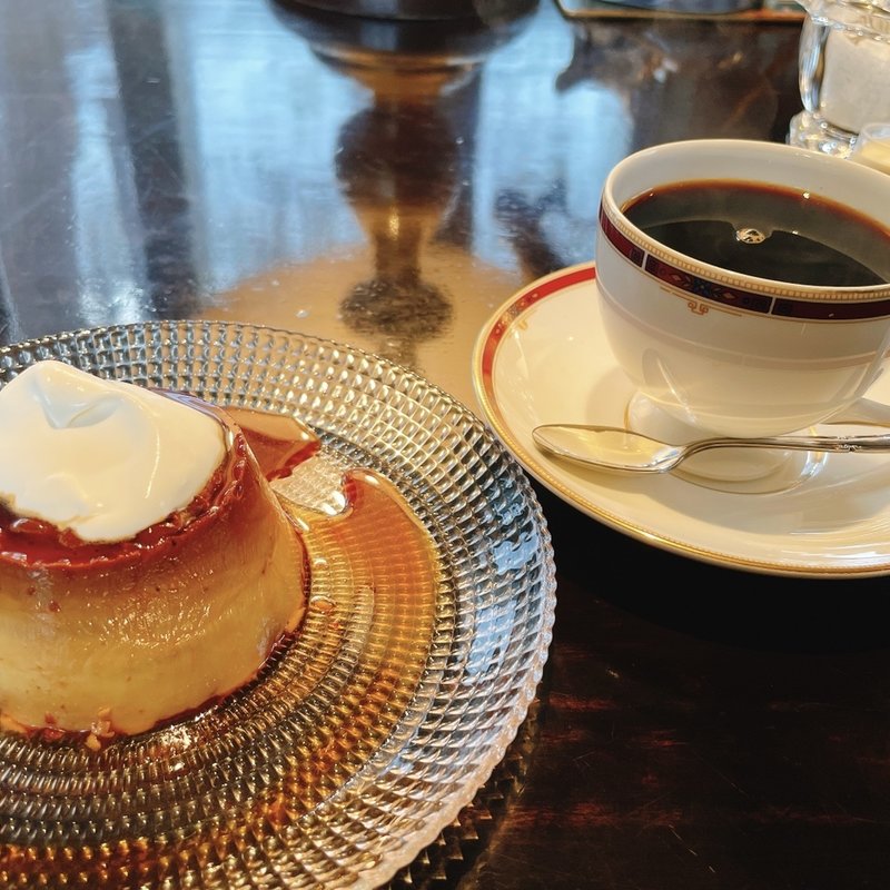 プリン(宮越屋珈琲 THECAFE)