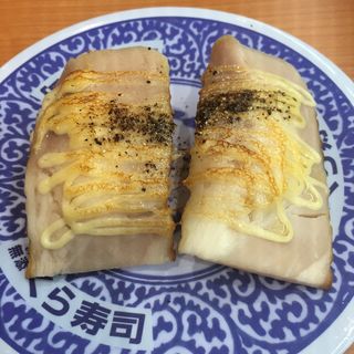 あぶりベーコン ペッパーチーズ  (期間限定)(無添くら寿司 名古屋志段味店)