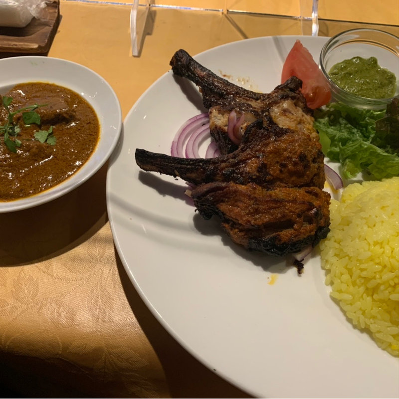 ラムチョップコンボ(アジャンタ)