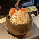 蟹といくら、松茸の炊き込みご飯(虎鉄 （KOTETSU）)