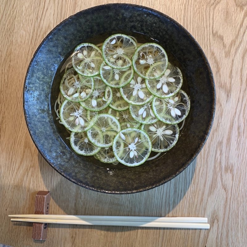 すだちそば(蕎麦Hajime)