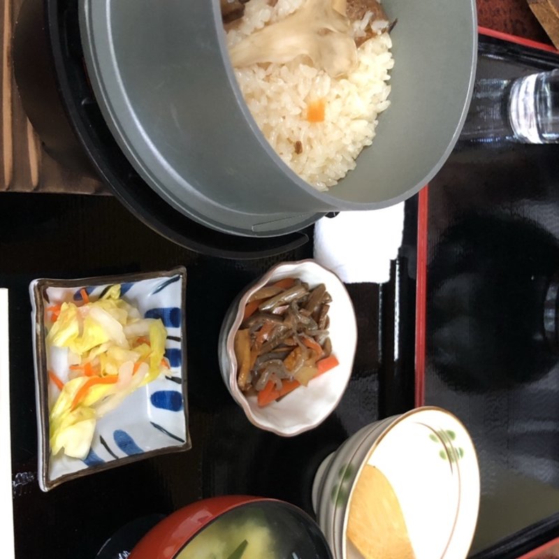 釜飯定食(みかえりの郷　彩花の湯)
