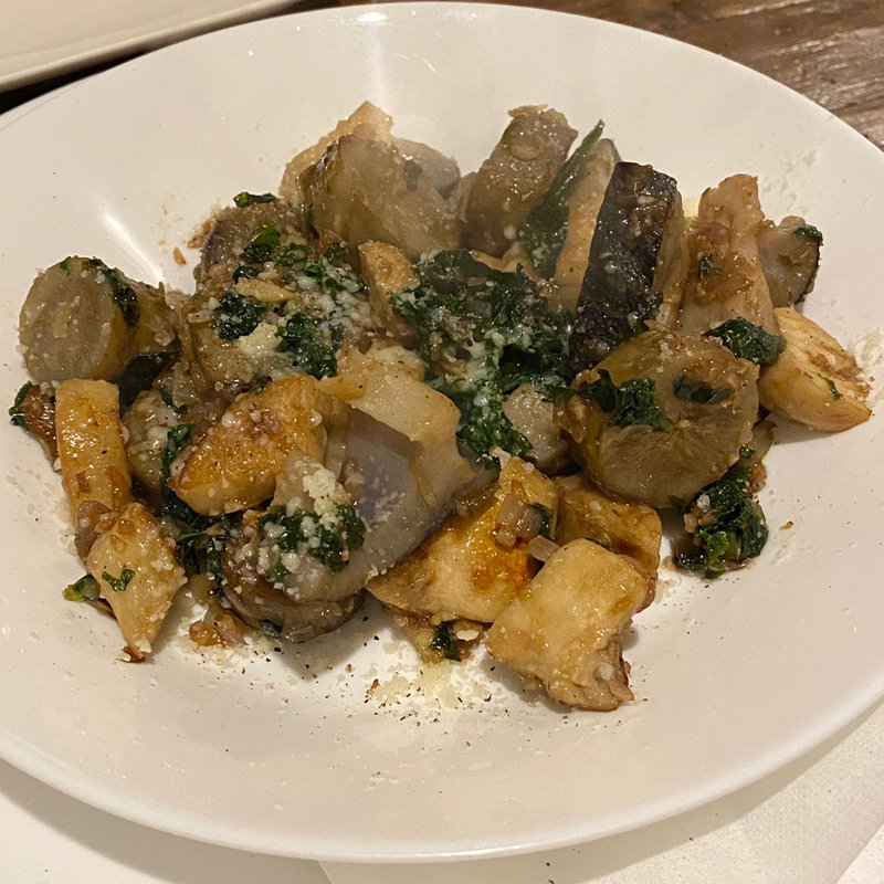 レンコンとゴボウのコンフィソテー(金剛商店138番地 )