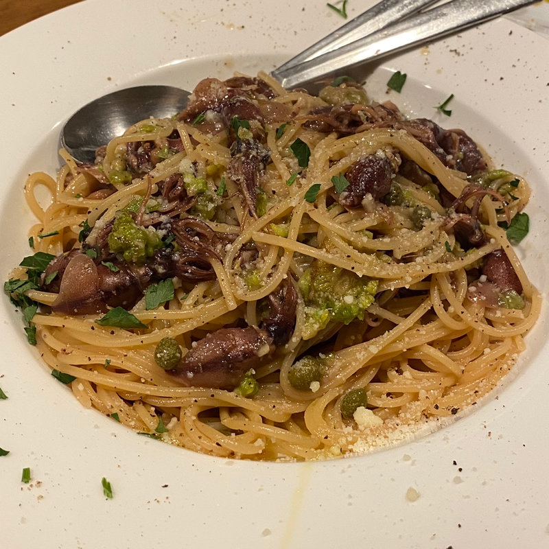 ホタルイカのペペロンチーノ(金剛商店138番地 )